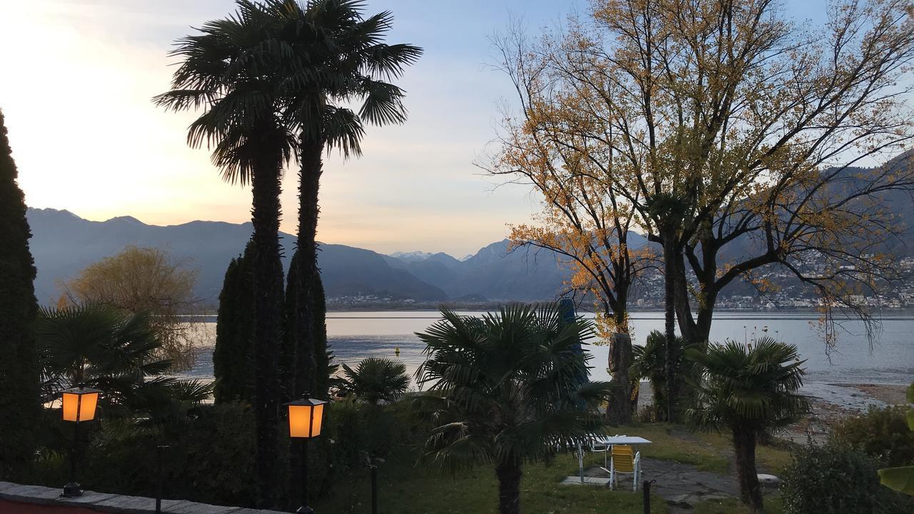 Riva Beach Club I Boutique Hotel I Restaurant Gambarogno Exterior foto